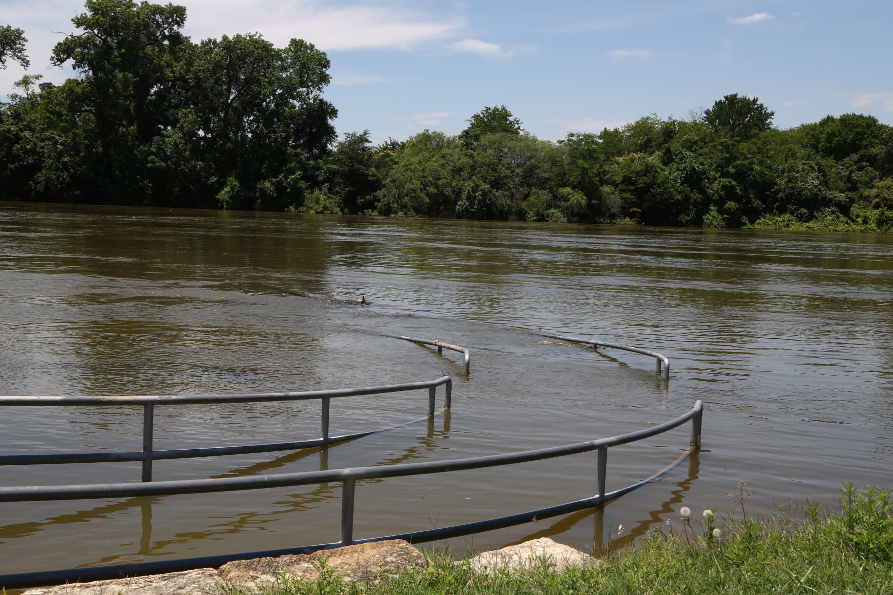 Brazos River levels